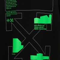 OFF-WHITE Arch Shapes Incompiuto Sweatshirt Black/Brilliant Green