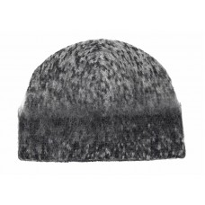 OFF-WHITE Arrow Fuzzy Mohair Knit Beanie Dark Grey