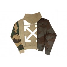 OFF-WHITE Arrow Logo Hoodie Multi Camo