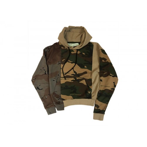 Оригинальный шмот OFF-WHITE Arrow Logo Hoodie Multi Camo