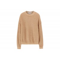 OFF-WHITE Arrow Mohair Skate Knit Camel