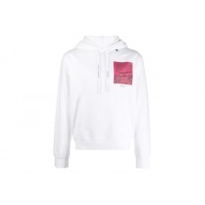 OFF-WHITE Arrows Sketch Loose Fit Hoodie White