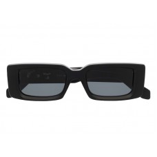 OFF-WHITE Arthur Square Frame Sunglasses Black/White (OERI016Y21PLA0011007)