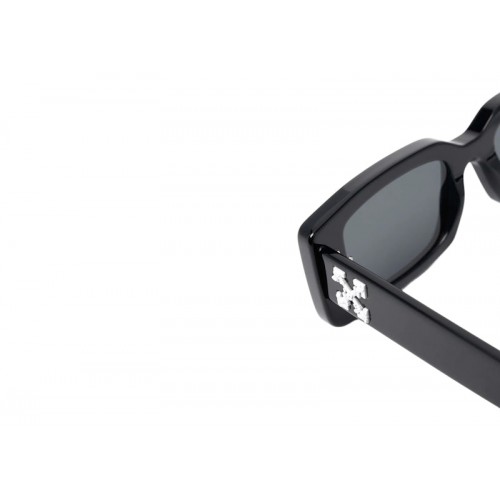 OFF-WHITE Arthur Square Frame Sunglasses Black/White SS22 (OERI016C99PLA0011007)