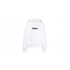 OFF-WHITE Blurr Book Over Hoodie White