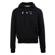 OFF-WHITE Bolt Arrows Hoodie Black