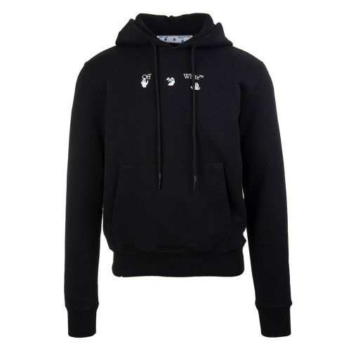 OFF-WHITE Bolt Arrows Hoodie Black