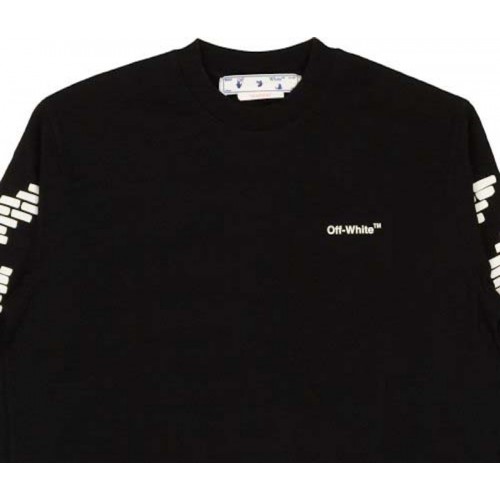 OFF-WHITE Bricks Skate L/S T-Shirt Black/White OFF-WHITE Bricks Skate L/S T-Shirt Black/White