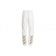 OFF-WHITE Brush Arrows Slim Track Sweatpants White/Multi