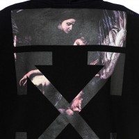 OFF-WHITE Caravaggio Arrows Hoodie Black/Multicolor