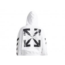 OFF-WHITE Caravaggio Arrows Hoodie White/Black