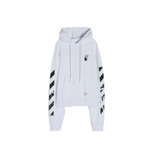 Оригинальный шмот OFF-WHITE Caravaggio Arrows Hoodie White/Black
