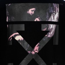 OFF-WHITE Caravaggio Arrows Over Sweatshirt Black/Multicolor