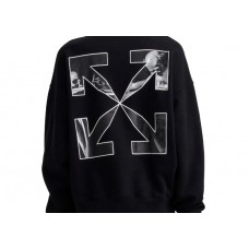 OFF-WHITE Caravaggio Arrows Sweatshirt Black