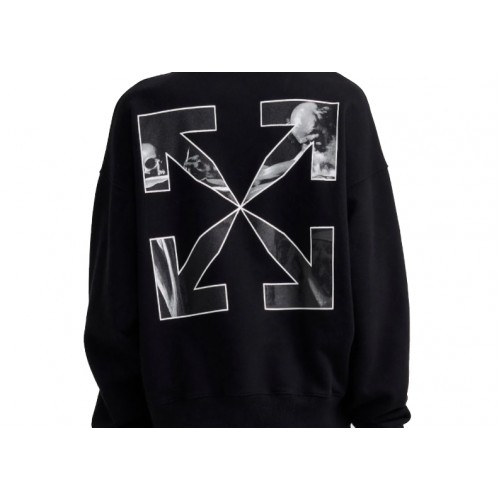 Оригинальный шмот OFF-WHITE Caravaggio Arrows Sweatshirt Black
