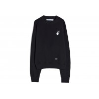 OFF-WHITE Caravaggio Arrows Sweatshirt Black