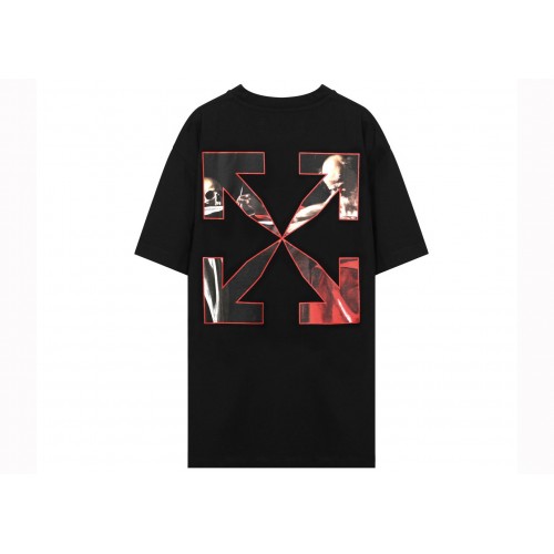 Оригинальный шмот OFF-WHITE Caravaggio Jersey T-shirt Black