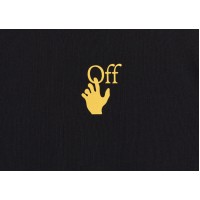 OFF-WHITE Caravaggio Painting Hoodie Black/Yellow