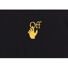 OFF-WHITE Caravaggio Painting Hoodie Black/Yellow