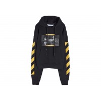 OFF-WHITE Caravaggio Painting Hoodie Black/Yellow