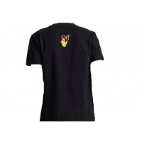 OFF-WHITE Caravaggio Painting S/S T-shirt Black/Yellow