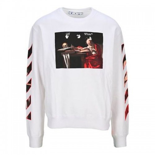 OFF-WHITE Caravaggio Painting Sweatshirt White