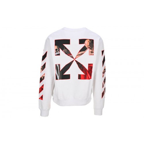 OFF-WHITE Caravaggio Painting Sweatshirt White