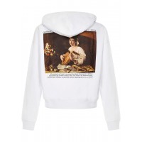 OFF-WHITE Caravaggio The Lute Player Hoodie White/Multi