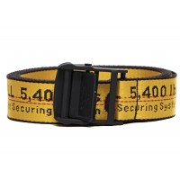 OFF-WHITE Classic Industrial Belt (FW21) Yellow/Black