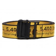 OFF-WHITE Classic Industrial Belt (FW21) Yellow/Black