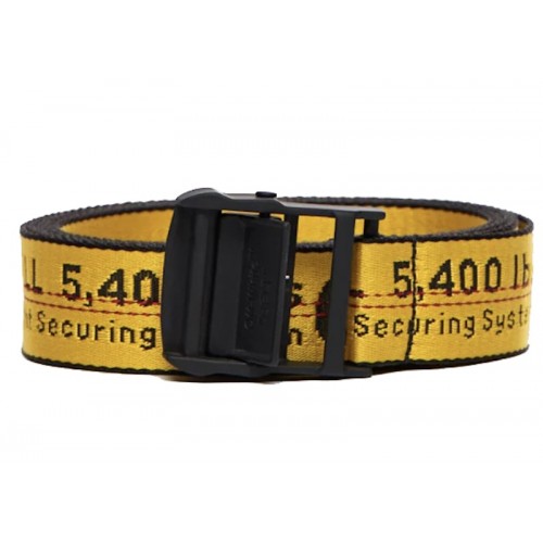 OFF-WHITE Classic Industrial Belt (FW21) Yellow/Black