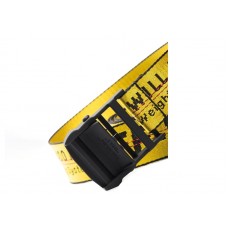 OFF-WHITE Classic Industrial Belt Yellow/Black