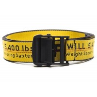 OFF-WHITE Classic Industrial Belt Yellow/Black
