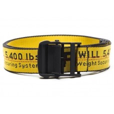 OFF-WHITE Classic Industrial Belt Yellow/Black