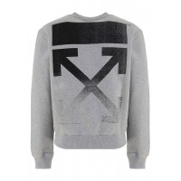 OFF-WHITE Degrade Arrows Crewneck Grey/Black