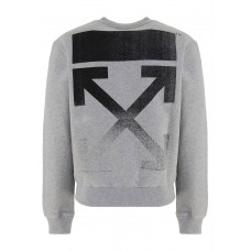 OFF-WHITE Degrade Arrows Crewneck Grey/Black