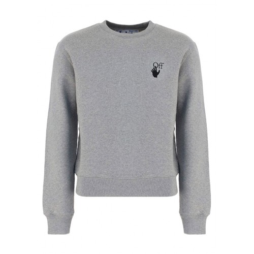 OFF-WHITE Degrade Arrows Crewneck Grey/Black