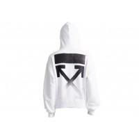 OFF-WHITE Degrade Arrows Hoodie White/Black