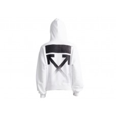 OFF-WHITE Degrade Arrows Hoodie White/Black