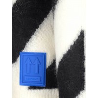 OFF-WHITE Diag Mohair Sweater Black/White