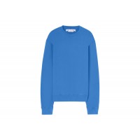 OFF-WHITE Diag Tab Slim Crewneck Light Blue