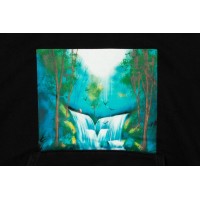 OFF-WHITE Diag Waterfall Hoodie Black/Multicolor