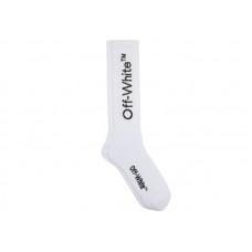 OFF-WHITE Diagonals Mid Socks White/Black