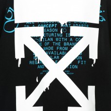 OFF-WHITE Dripping Arrows Incompiuto Sweatshirt Black