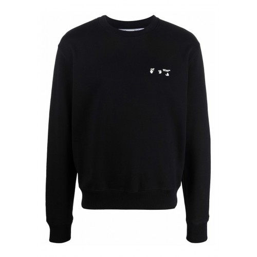 Off-White Logo Print Slide Drowning Man - Grey