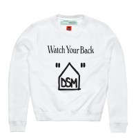 OFF-WHITE DSM Crewneck White