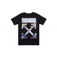 OFF-WHITE Edouard Manet Boat Studio Claude Monet Arrows Oversized Fit T-Shirt Black Multi
