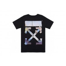 OFF-WHITE Edouard Manet Boat Studio Claude Monet Arrows Oversized Fit T-Shirt Black Multi