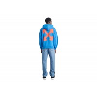 OFF-WHITE Emotion Arrow Skate Hoodie Blue