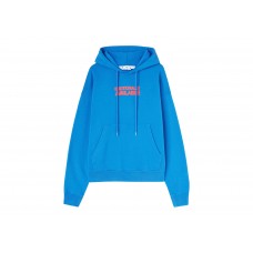 OFF-WHITE Emotion Arrow Skate Hoodie Blue